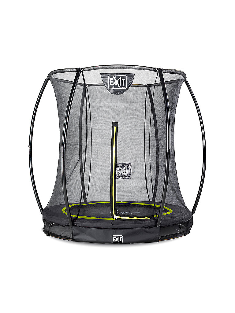 EXIT TOYS Silhouette Bodentrampolin 183cm mit Sicherheitsnetz