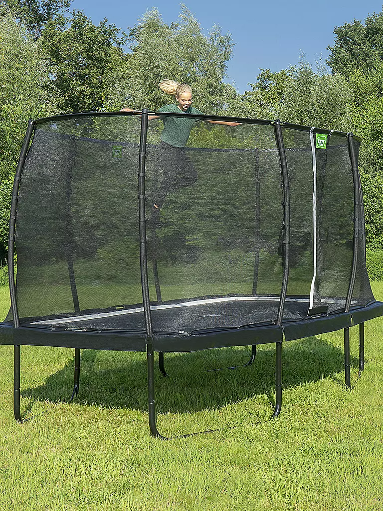 EXIT TOYS | Allure Premium Trampolin 244x427cm Schwarz | keine Farbe