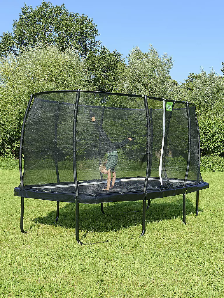 EXIT TOYS | Allure Premium Trampolin 244x427cm Schwarz | keine Farbe