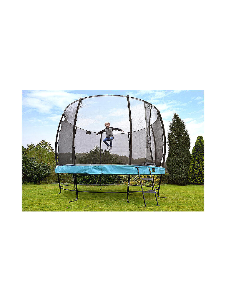 EXIT TOYS | Elegant Premium Trampolin 427cm mit Deluxe Sicherheitsnet | keine Farbe