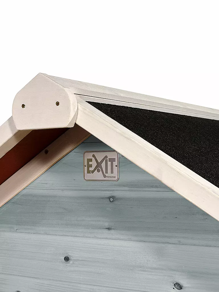 EXIT TOYS | Loft 100 Holzspielhaus - blau | keine Farbe