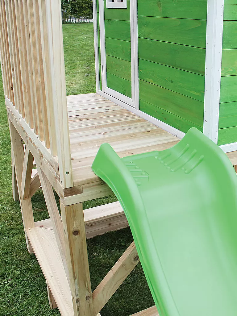 EXIT TOYS | Loft 500 Holzspielhaus - grün | keine Farbe