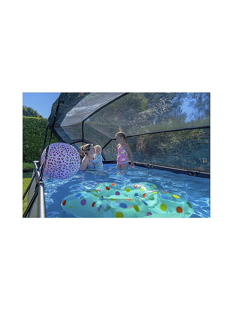 EXIT TOYS | Pool Abdeckung - Sonnendach 220x150cm | keine Farbe