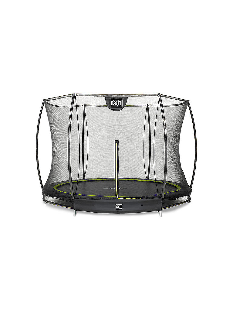 EXIT TOYS | Silhouette Bodentrampolin 244cm mit Sicherheitsnetz | keine Farbe