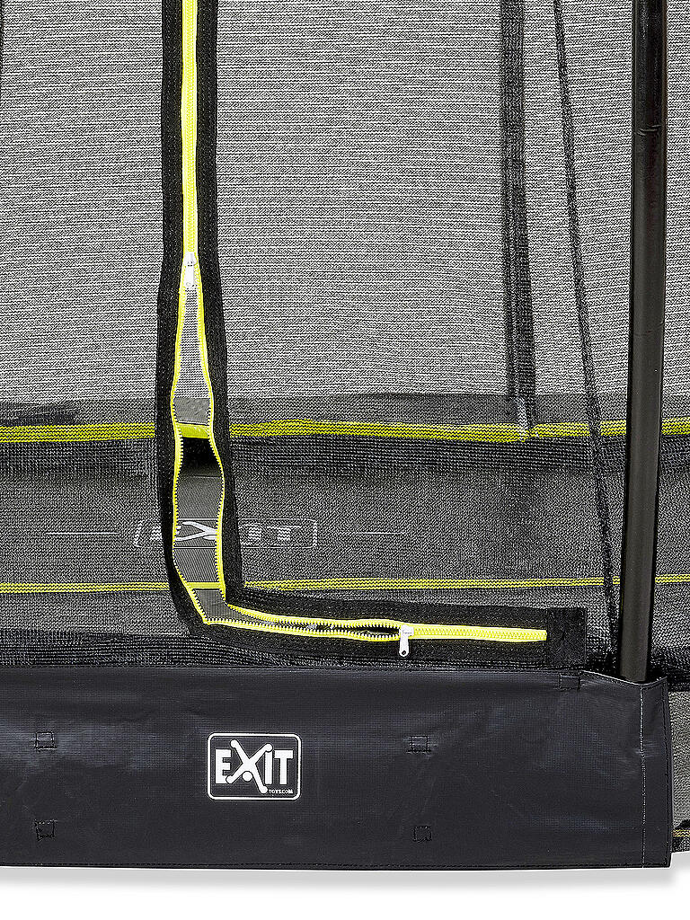 EXIT TOYS | Silhouette Bodentrampolin 244cm mit Sicherheitsnetz | keine Farbe
