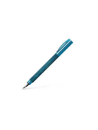 FABER-CASTELL | Füllhalter AMBITION BLUE WOOD M 