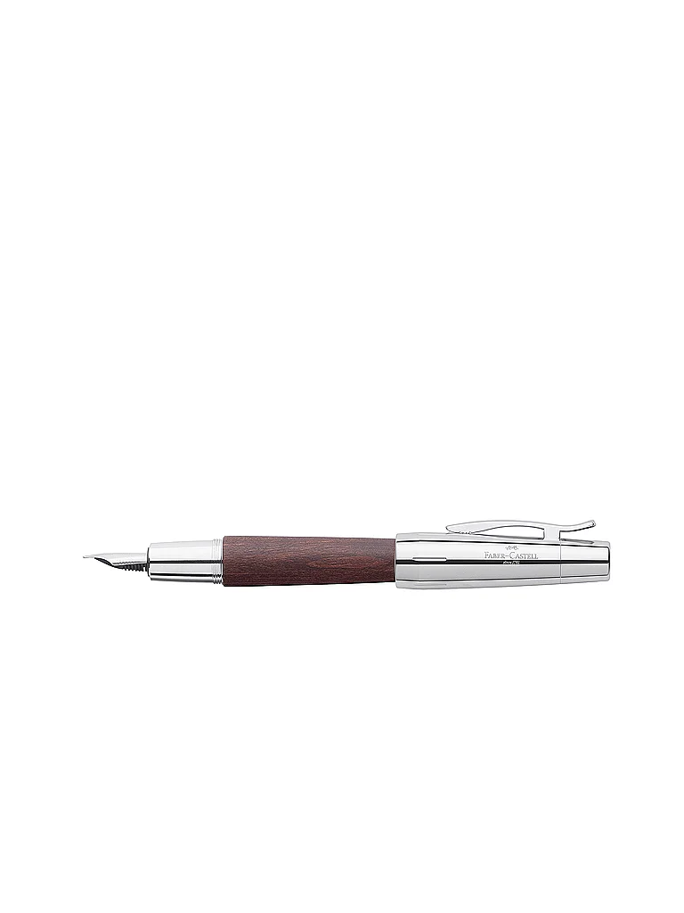 FABER-CASTELL Stylo plume E-Motion marron - noir marron