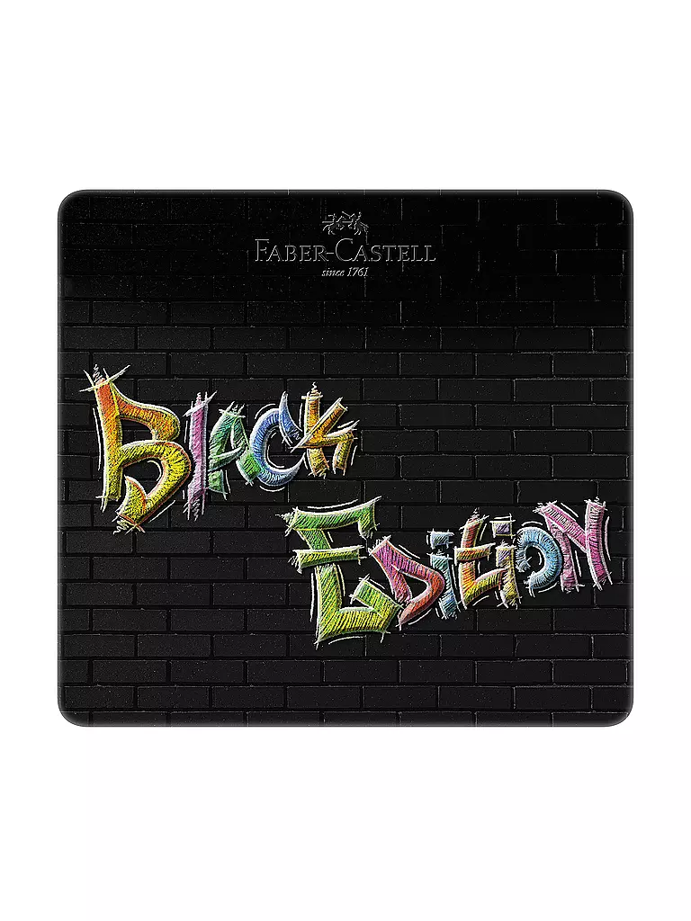 FABER-CASTELL | Black Edition Buntstifte 24er Metalletui | keine Farbe