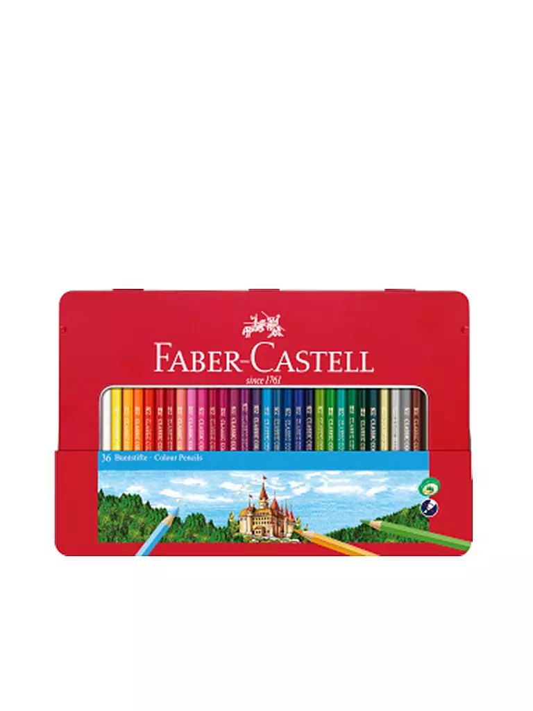 FABER-CASTELL | Classic Colour Buntstifte, 36er Metalletui | keine Farbe