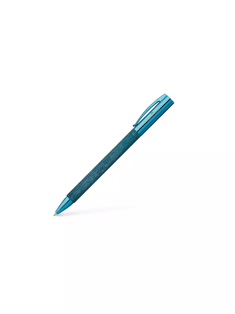 FABER-CASTELL | Dreh-Kugelschreiber AMBITION BLUE WOOD | Blau