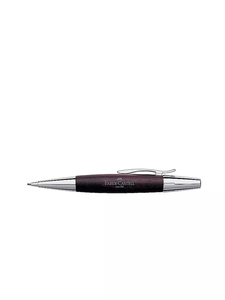 FABER-CASTELL | Drehbleistift "e-Motion" (dunkelbraun) | keine Farbe