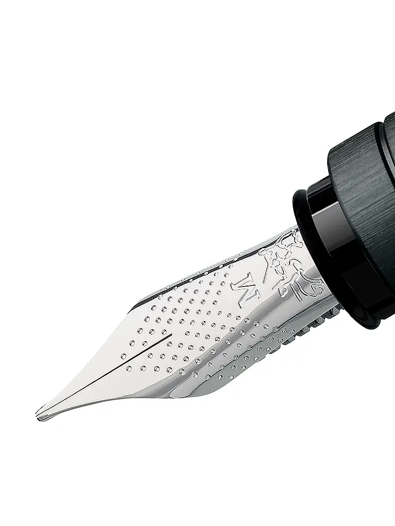 FABER-CASTELL | Essentio Aluminium Füller Federbreite B, Schwarz | Schwarz