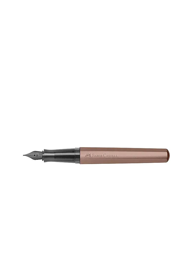 FABER-CASTELL | Füller Hexo Federbreite F Bronze | 