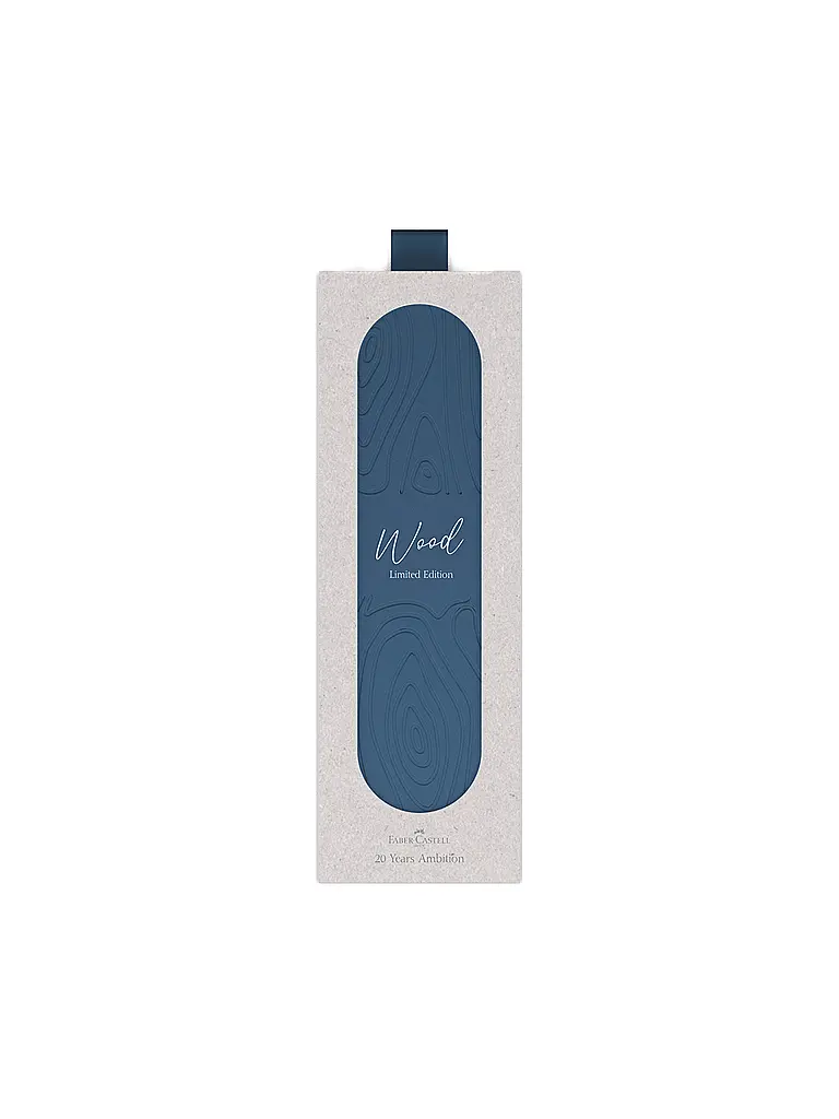 FABER-CASTELL | Füllhalter AMBITION BLUE WOOD M | 