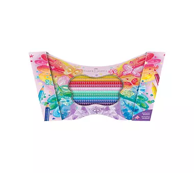 FABER-CASTELL Geschenkset Sparkle Buntstift Schmetterling