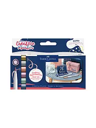 FABER-CASTELL | Gofa Kreativmarker 6er Etui Celebr. | Bunt