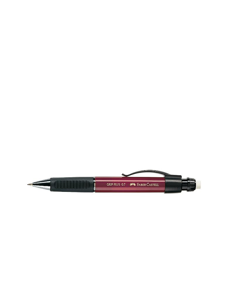 FABER-CASTELL | Grip Plus Druckbleistift, 0.7 mm, rot metallic | keine Farbe