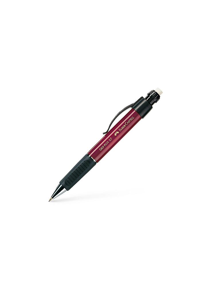 FABER-CASTELL | Grip Plus Druckbleistift, 0.7 mm, rot metallic | keine Farbe