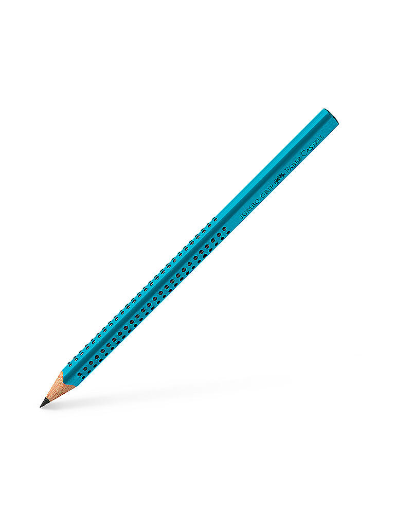 FABER-CASTELL | Jumbo Grip Bleistift, B, türkis | keine Farbe