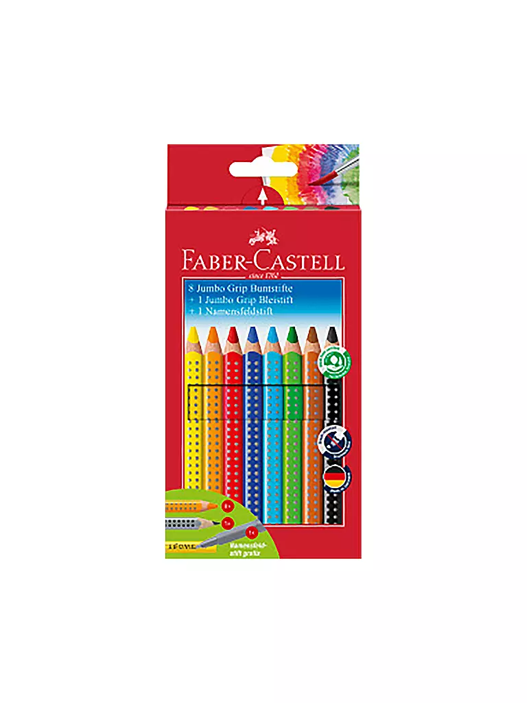 FABER-CASTELL | Jumbo Grip Buntstifte Promotionset | keine Farbe