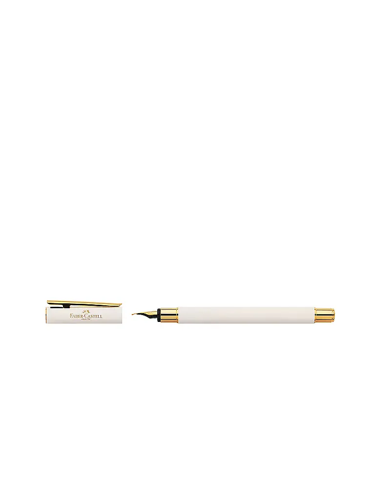 FABER-CASTELL | Neo Slim Füllhalter Federbreite F, gold marshmallow | 