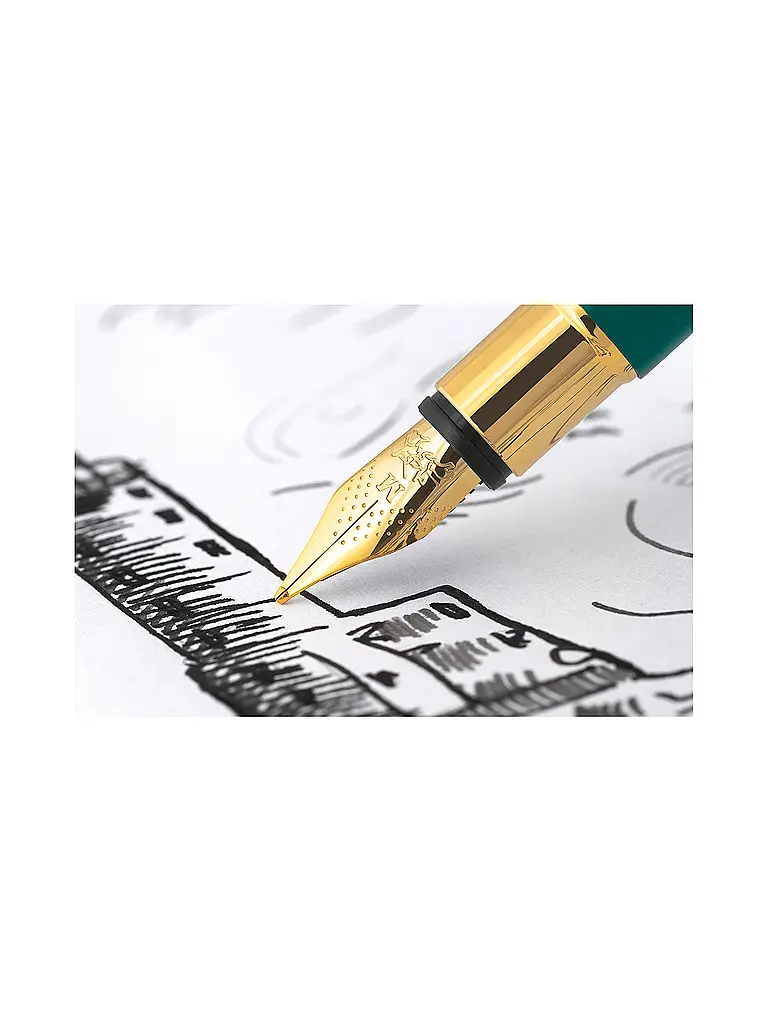 FABER-CASTELL | Neo Slim Füllhalter Federbreite F, gold marshmallow | 