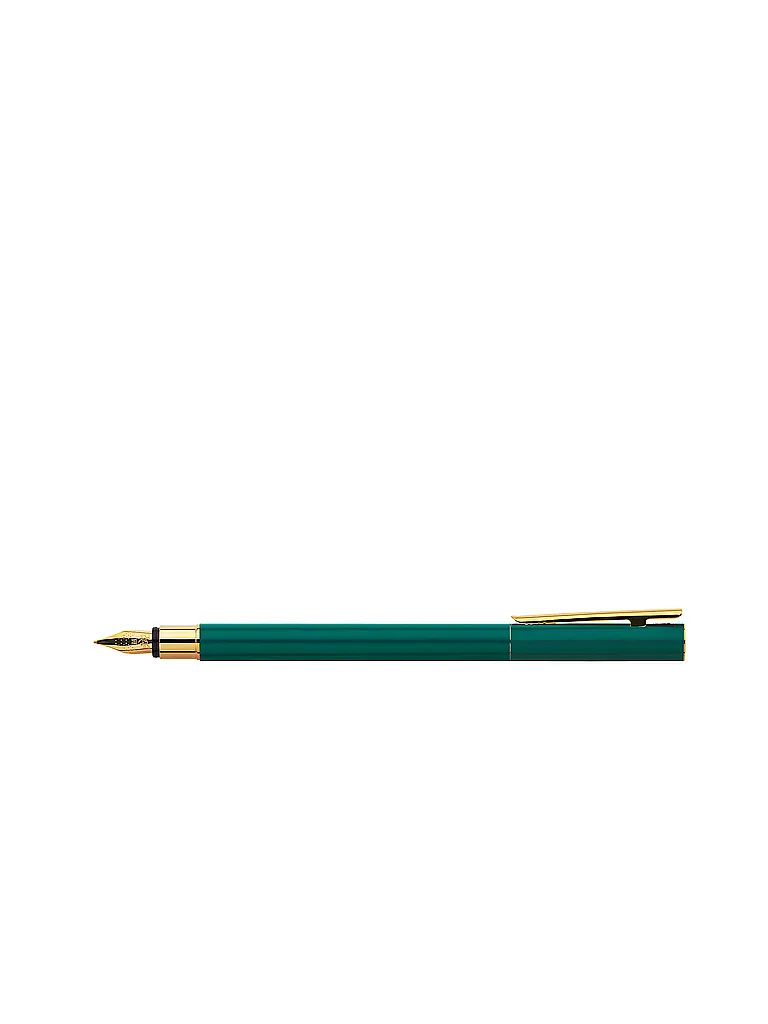 FABER-CASTELL | Neo Slim Füllhalter Federbreite F, gold rainforestM | 