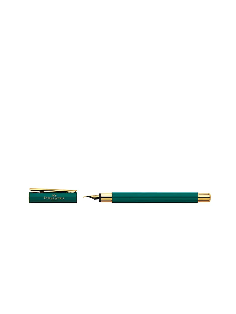 FABER-CASTELL | Neo Slim Füllhalter Federbreite F, gold rainforestM | 