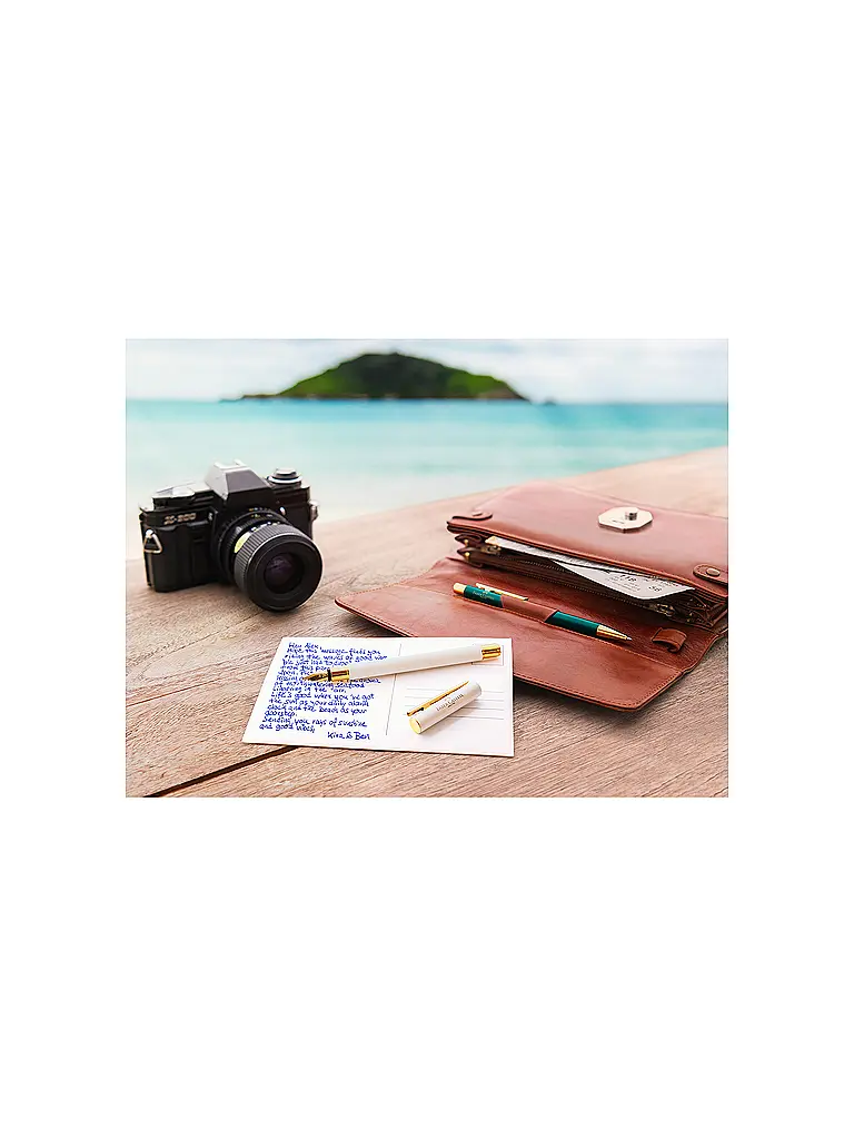 FABER-CASTELL | Neo Slim Füllhalter Federbreite M, gold marshmallow | 