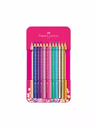 FABER-CASTELL | Sparkle Buntstifte Metalletui mit 12 Sparkle Buntstiften | keine Farbe