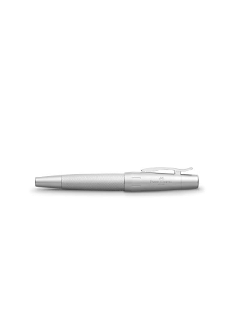 FABER-CASTELL | Tintenroller e-motion pure (Silver) | keine Farbe