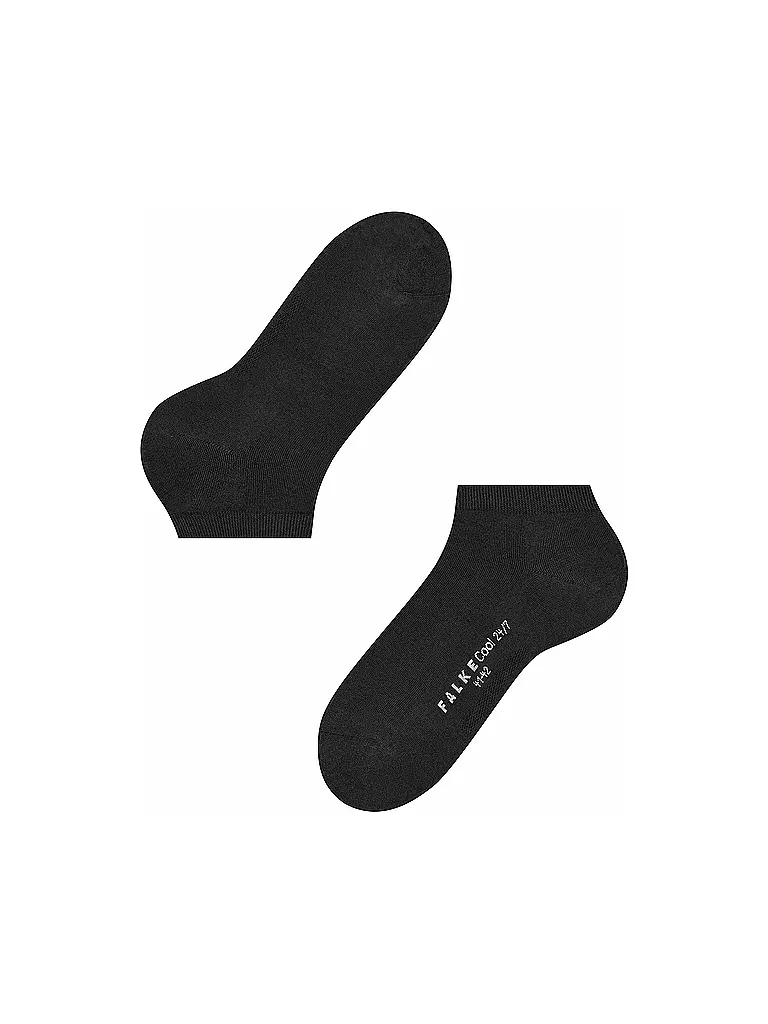 FALKE |  Sneakersocken Cool 24/7 black | schwarz