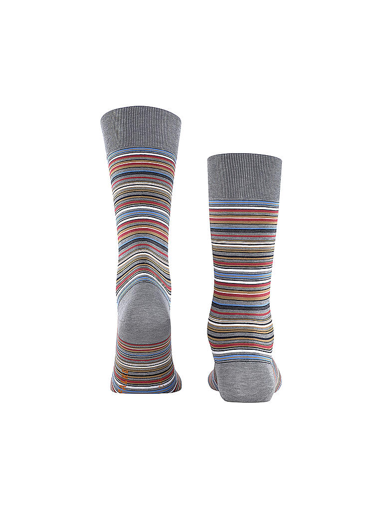 FALKE |  Socken "Microblock" 14041 (steel mel.) | grau