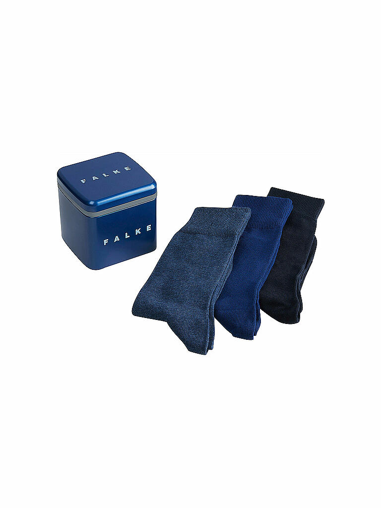 FALKE |  Socken 3er Pkg sortiment | blau