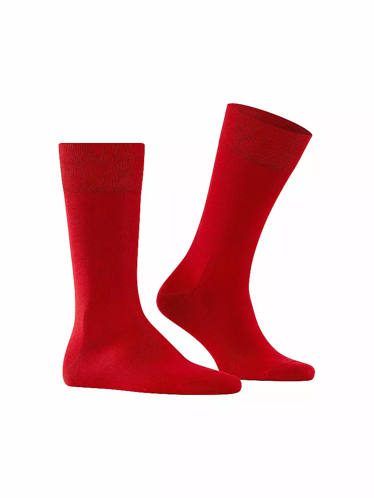 FALKE |  Socken Cool 24/7 scarlet | dunkelgrün