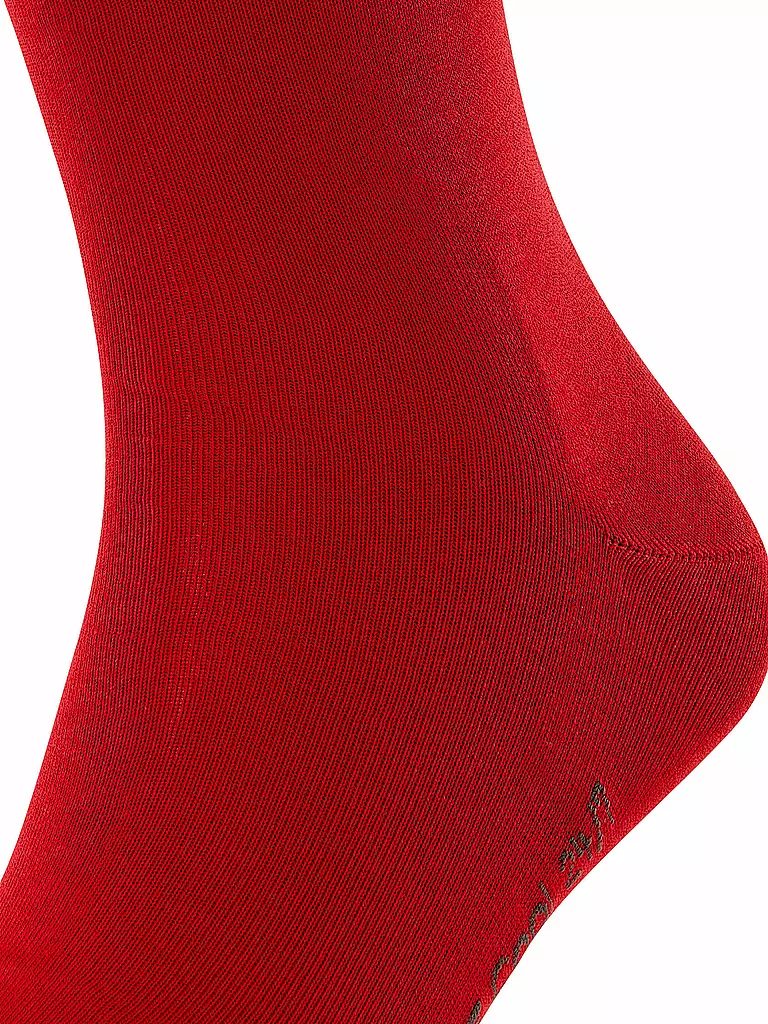 FALKE |  Socken Cool 24/7 scarlet | dunkelgrün