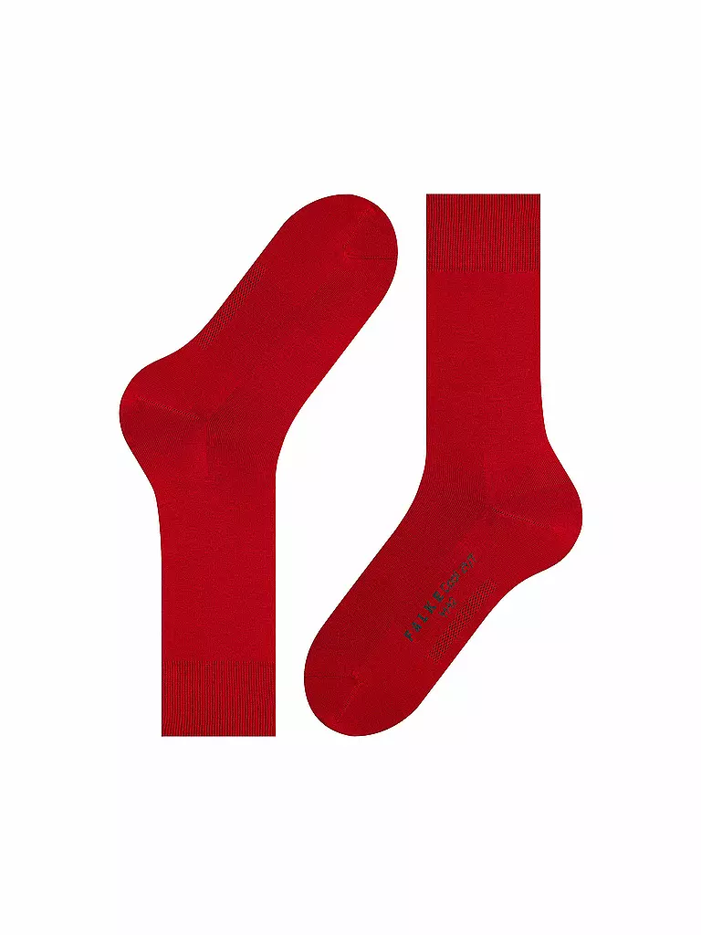 FALKE |  Socken Cool 24/7 scarlet | dunkelgrün
