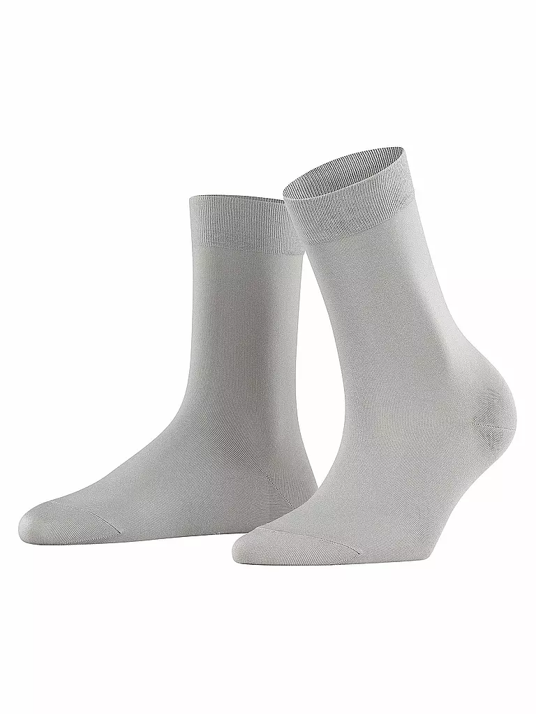 FALKE |  Socken Cotton Touch silber | grau