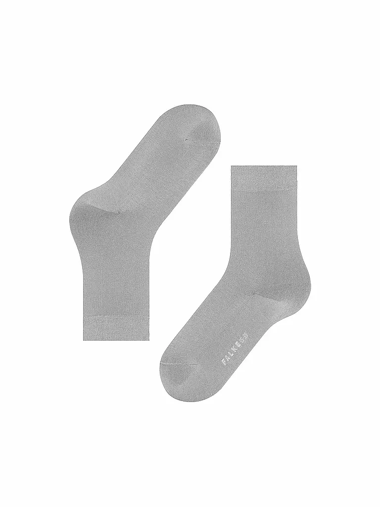 FALKE |  Socken Cotton Touch silber | grau