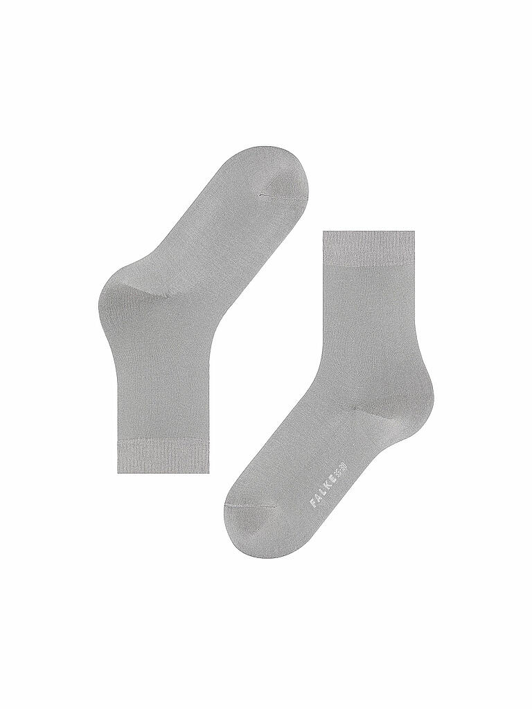 FALKE |  Socken Cotton Touch silber | grau