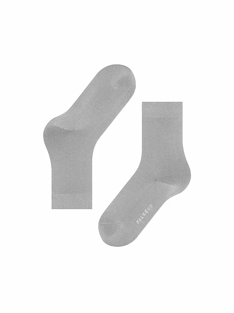 FALKE |  Socken Cotton Touch silber | grau