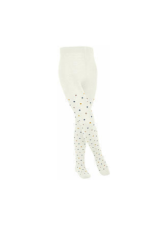 FALKE | Kinder Strumpfhose MULTIDOT off-white