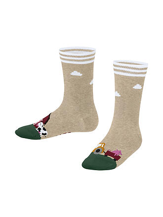 FALKE | KJungen Socken FARM LIFE sand melange