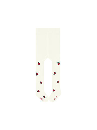 FALKE | Baby Mädchen Thermostrumpfhose CUTE LADYBUG off-white