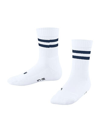FALKE | Kinder Socken DYNAMIC white / navy