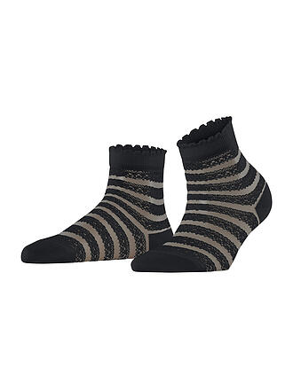 FALKE | Socken BORDER LACE black