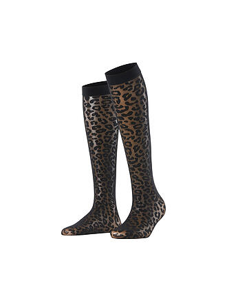 FALKE | Kniestrümpfe WILD BREED 20 DEN black