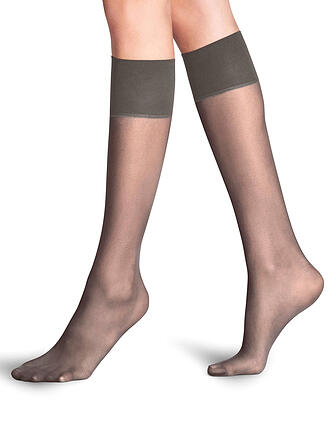 FALKE | Kneehighs PURE MATT 20 Den mushroom