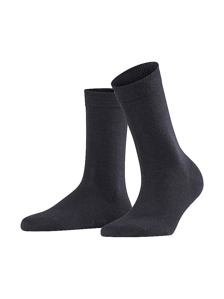 FALKE Damensocken Soft Merino Marine blau | 37-38