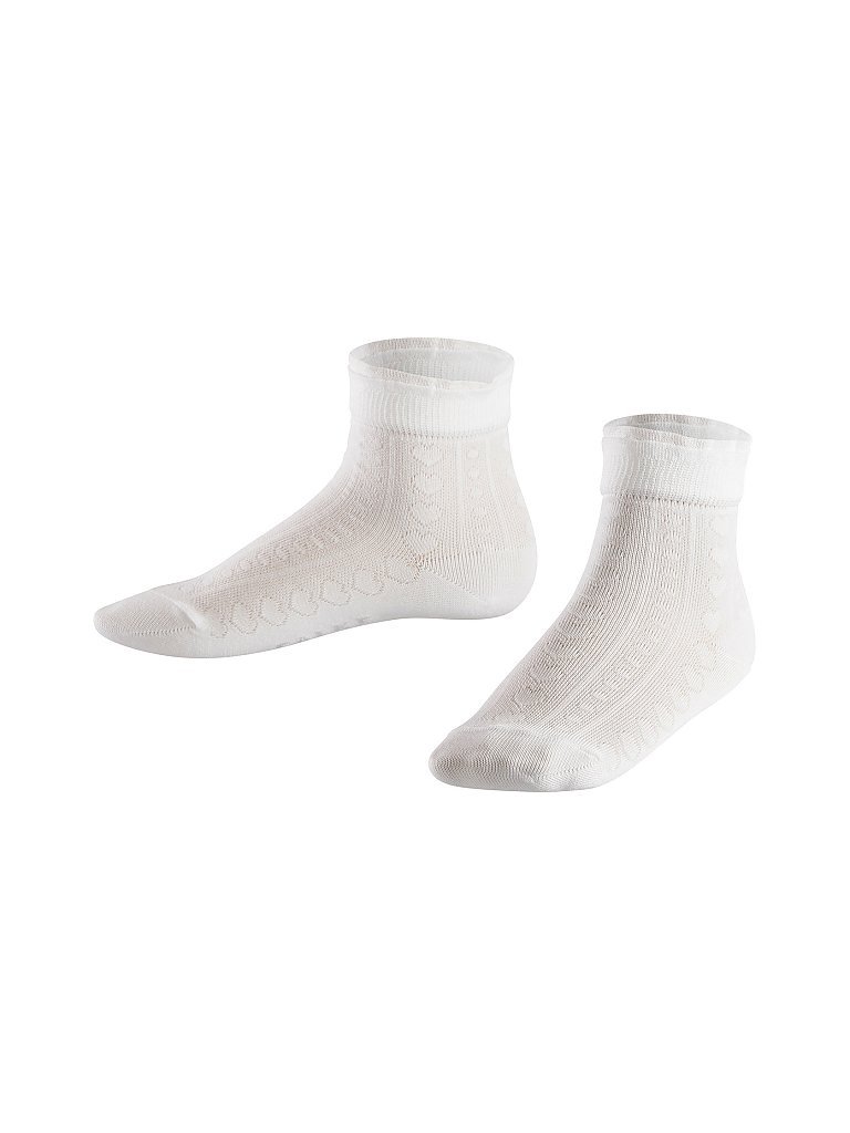 FALKE Mädchensocken Socken Romantic Net Weiss weiß | 23-26